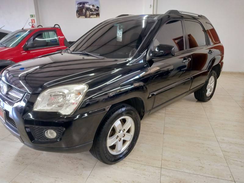 KIA MOTORS - SPORTAGE - 2008/2009 - Preta - R$ 40.900,00