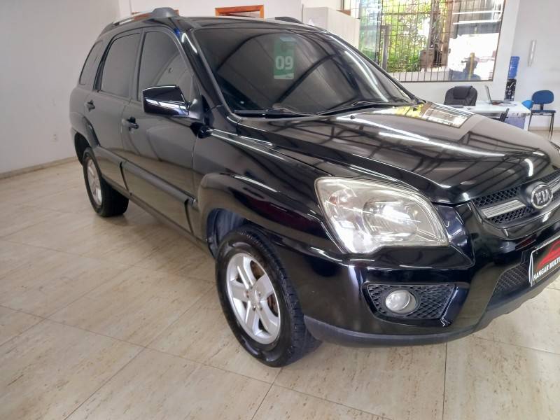 KIA MOTORS - SPORTAGE - 2008/2009 - Preta - R$ 40.900,00