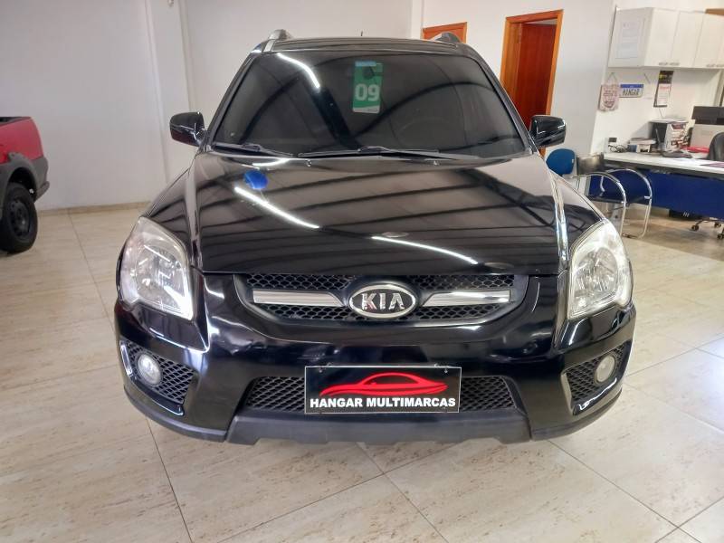 KIA MOTORS - SPORTAGE - 2008/2009 - Preta - R$ 40.900,00