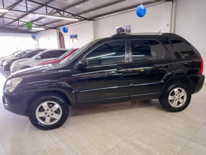 KIA MOTORS - SPORTAGE - 2008/2009 - Preta - R$ 40.900,00